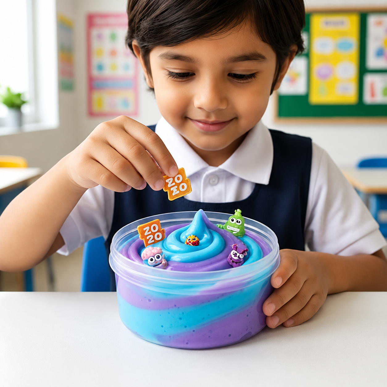 Fun Colourful Slime | 12 Colourful Stretchy Slime Bottles | Creative Play & Sensory Fun | Perfect for gifting