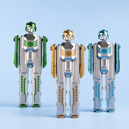 Robot Transformer Ball Pen | Set of 2 Different Colour | Blue Ink | Unique and Trendy